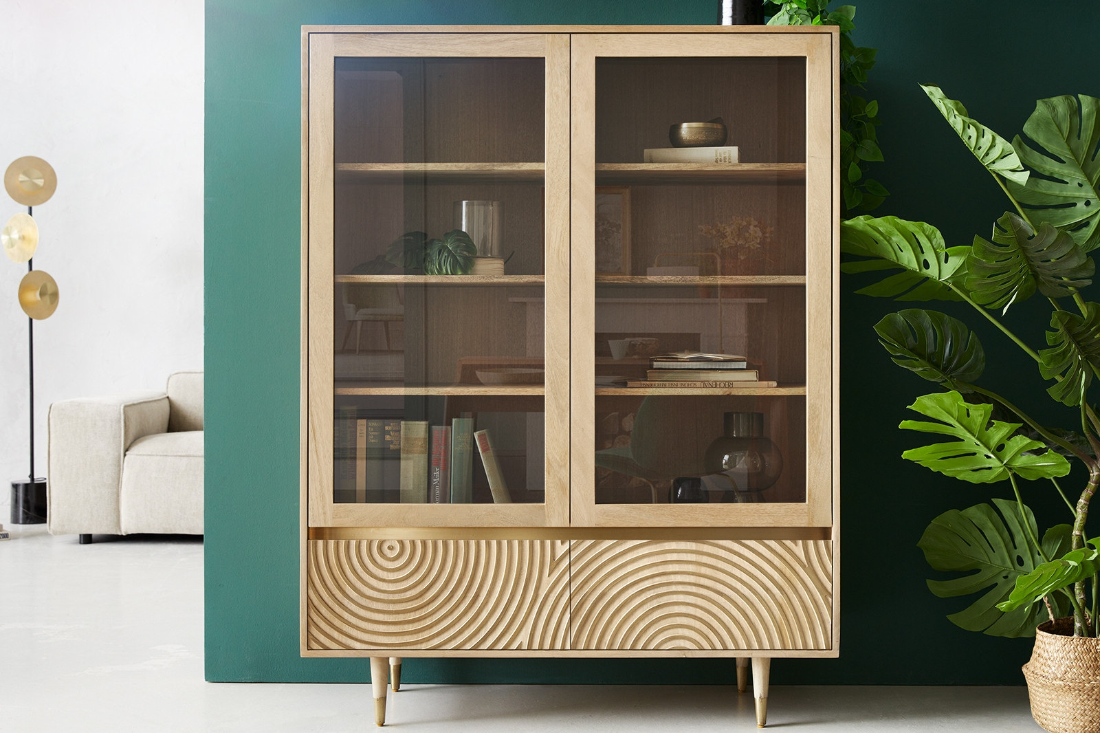 Tömörfa bútor fafaragással