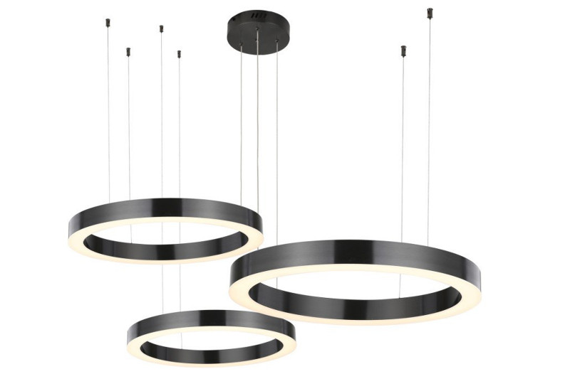 LED CIRCLE design függőlámpa szett - 40+60+80cm
