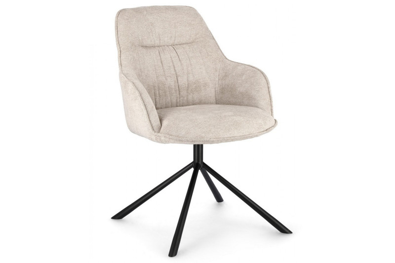 GRANT design szék - beige/antracit BIZZOTTO