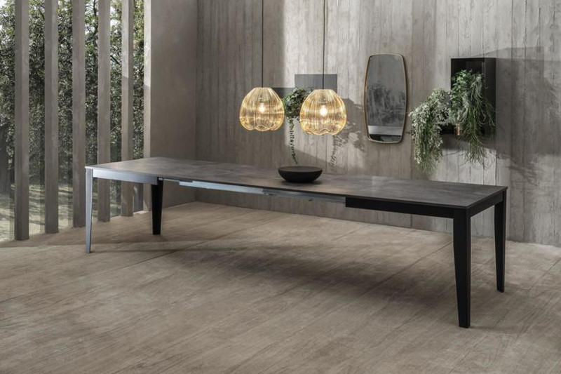 LUNGO I bővíthető design étkezőasztal többféle színben - 130-290cm Bővíthető étkezőasztal