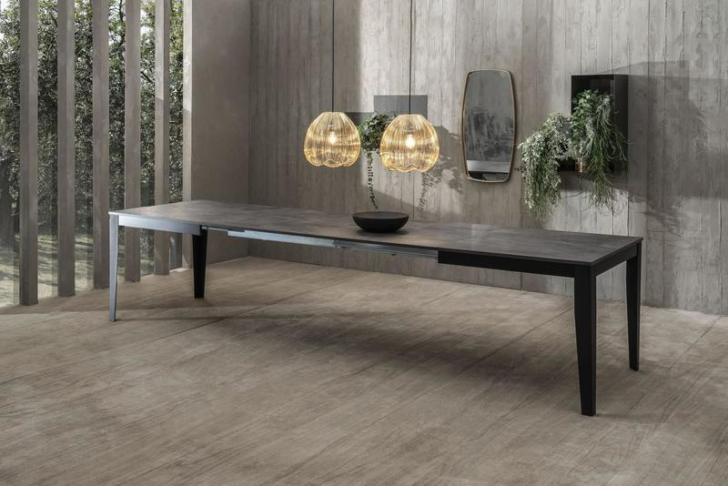 EXTRA LUNGO I bővíthető design étkezőasztal többféle színben - 156-316cm Bővíthető étkezőasztal