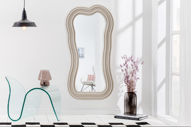 ALICE modern tükör - beige/pink/zöld - 100cm INVICTA