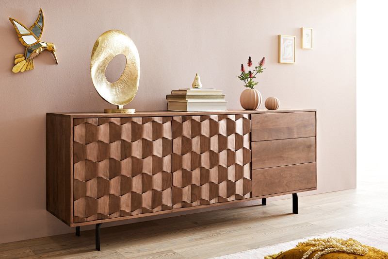 FEVON prémium akác komód - 175cm bútor