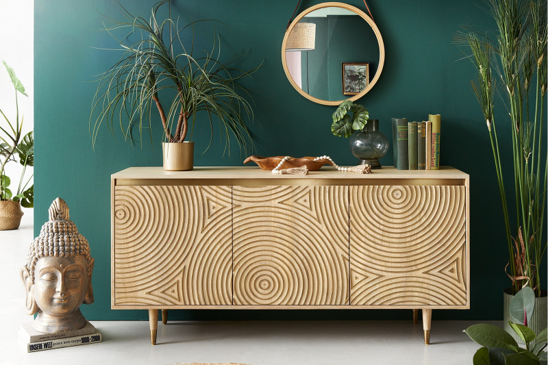 CIRCULO prémium mangófa komód - 147cm bútor