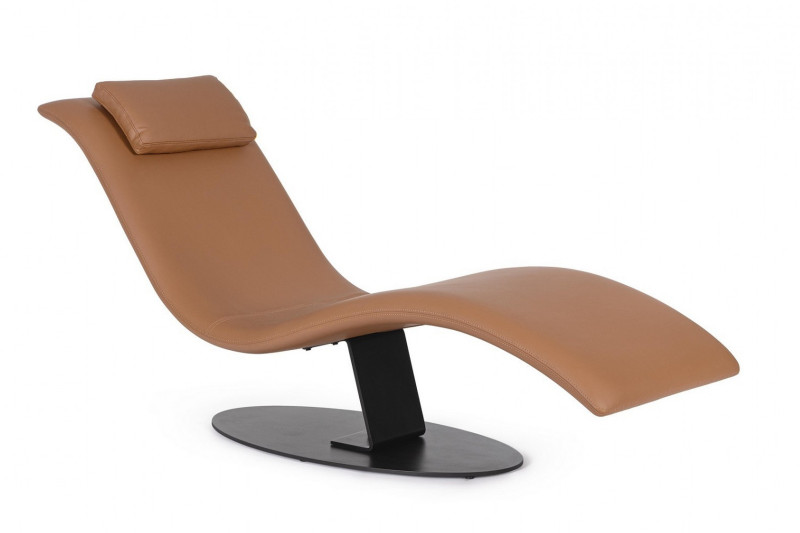 PALOMA design fotel/heverő - barna/szürke