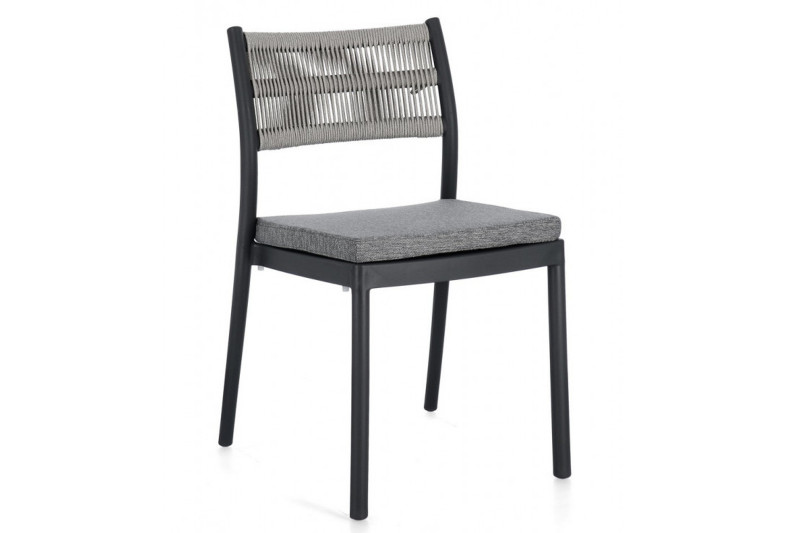 HAVANNA-II modern kültéri szék - kék/szürke/zöld BIZZOTTO