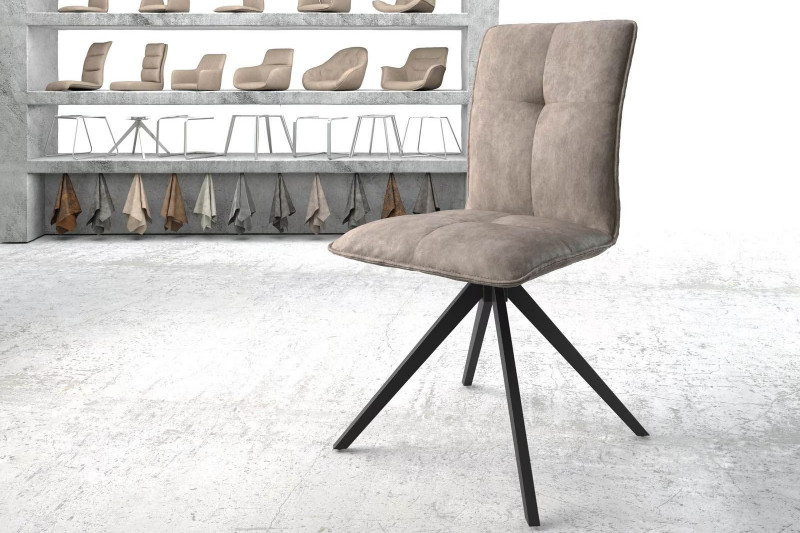 MADDY prémium étkezőszék - taupe DELIFE