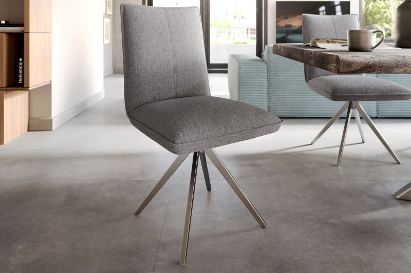 LENDON-II prémium étkezőszék - szürke DELIFE