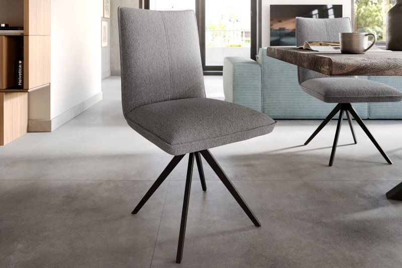 LENDON-II prémium étkezőszék - szürke DELIFE