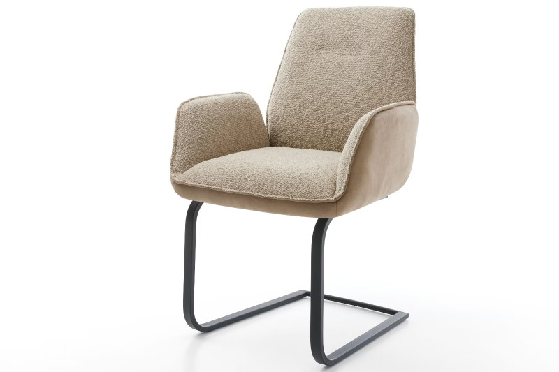 DENNING prémium szánkótalpas étkezőszék - beige DELIFE