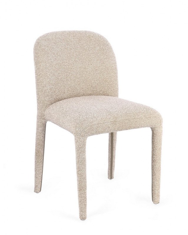 NOVERA modern boucle szék - beige/terrakotta/szürke/zöld BIZZOTTO