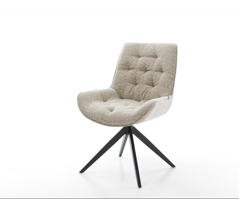 NAVIRA-II prémium boucle étkezőszék - beige