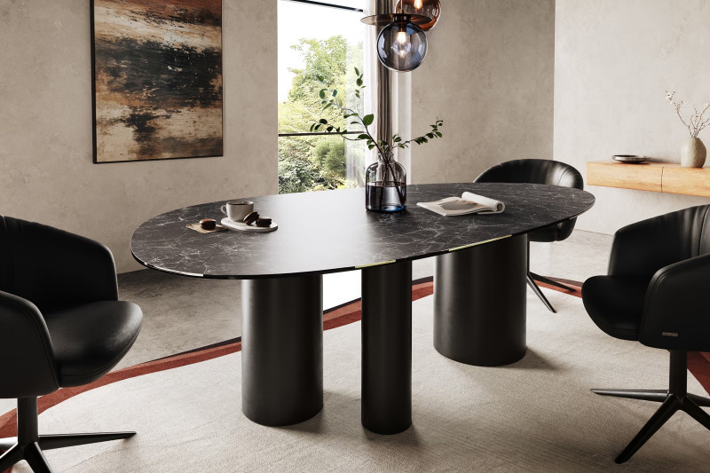 CERAMO prémium kerámia étkezőasztal - 220cm DELIFE