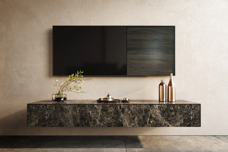 PALAZZO prémium kerámia fali TV-szekrény - 150/200cm bútor