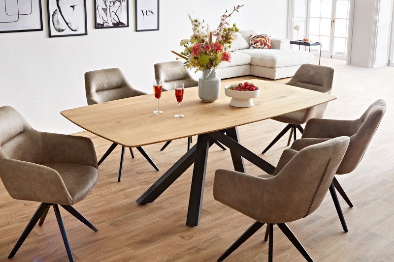 CORTINA prémium tölgy étkezőasztal - 200cm bútor