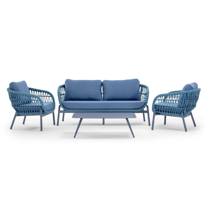 DORADO-II prémium kültéri szett - kék/piros GRATTONI