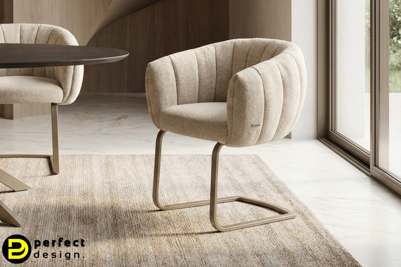 MOIRA prémium étkezőszék - beige DELIFE