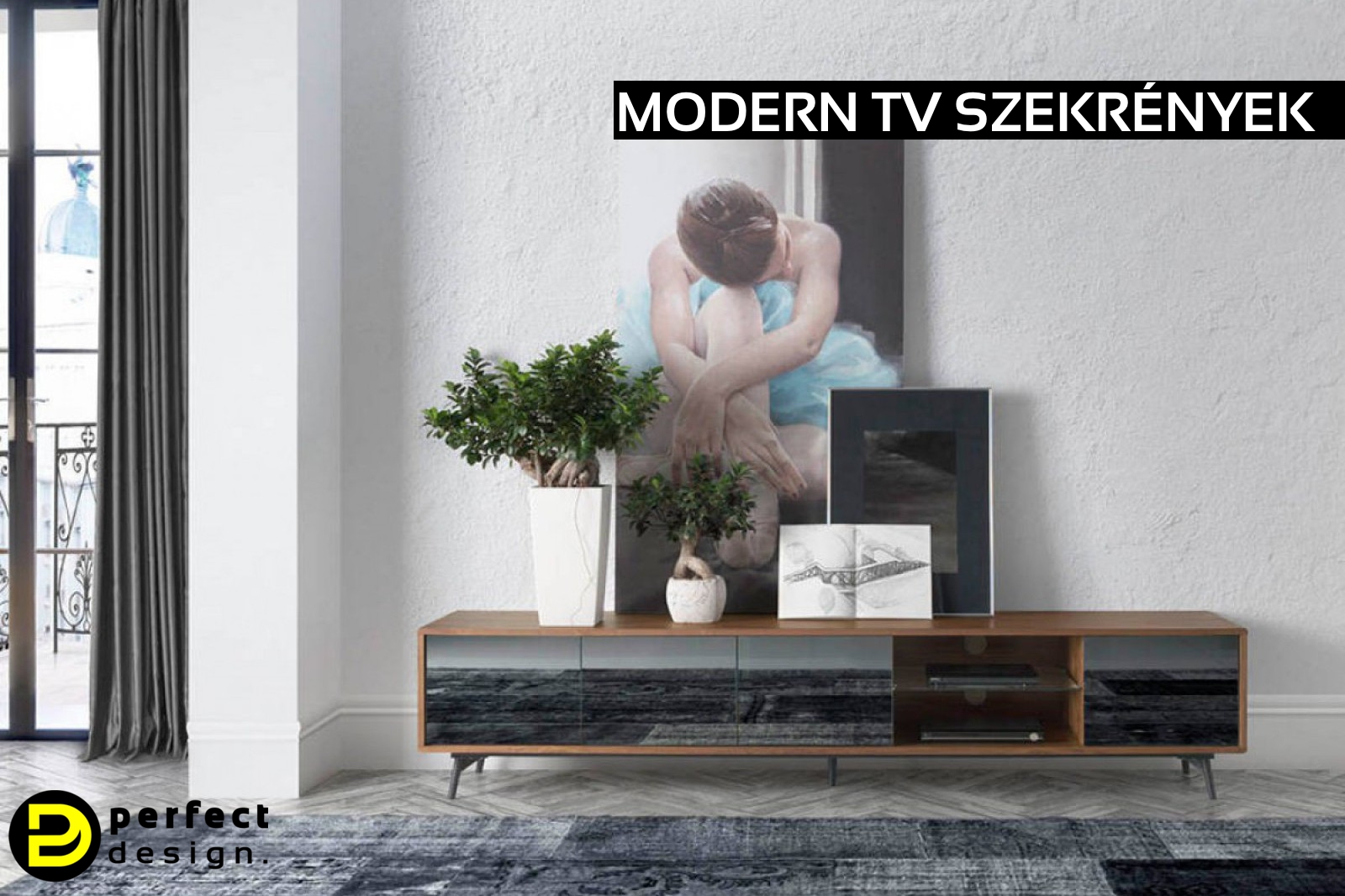 Exkluzív TV-szekrények – elegancia és funkcionalitás a nappali középpontjában