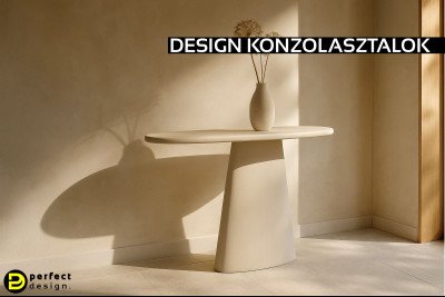Design konzolasztalok – a kifinomult terek elegáns ékkövei