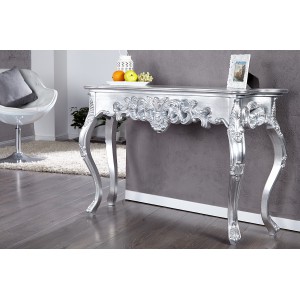 VENICE design konzolasztal 110cm - ezüst