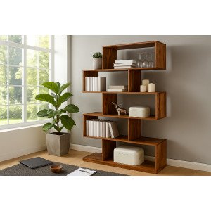 MAKASSAR tömör rózsafa polc - 150cm INVICTA