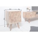 HEXAGON tömör akác éjjeliszekrény