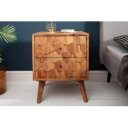 HEXAGON tömör akác éjjeliszekrény