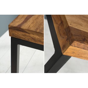 FUSIO tömör rózsafa íróasztal