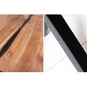 RIVER tömör akác étkezőasztal - 200cm