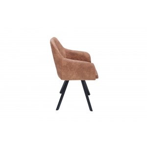 VIBE design szék - vintage barna