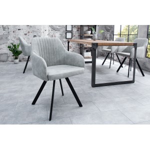 VIBE design szék - világosszürke INVICTA