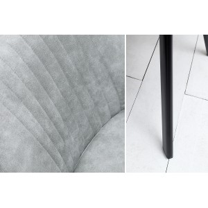 VIBE design szék - világosszürke
