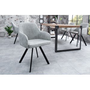 VIBE design szék - világosszürke INVICTA