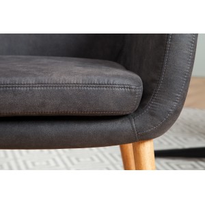 CANDIS design szék - vintage szürke