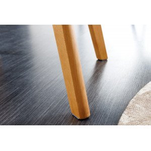 NORDIC STAR design szék - szürke/tölgy