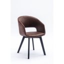 NORDIC STAR design szék - kávé