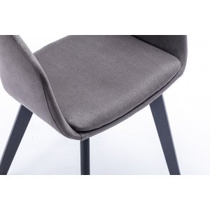 NORDIC STAR design szék - vintage szürke