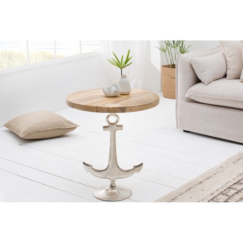 ANCHOR mangófa design dohányzóasztal