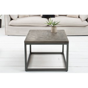MONDALI DARK design mangófa lerakóasztal - 60cm