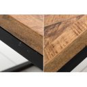 MONDALI design mangófa dohányzóasztal - 100cm