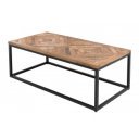 MONDALI design mangófa dohányzóasztal - 100cm