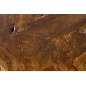 STUMP tömör teakfa lerakóasztal