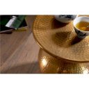 DELYA alumínium lerakóasztal - arany