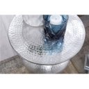 DELYA alumínium lerakóasztal - ezüst