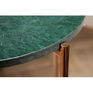 MARBLE design márvány lerakóasztal - zöld