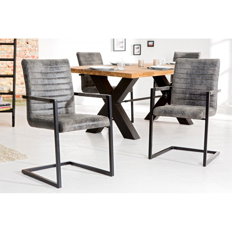 IMPERIAL design szék - vintage szürke