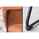 DALLAS modern szék - antik barna