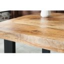 CRAFTER tömör mangófa dohányzóasztal