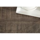 CRAFTER tömör mangófa dohányzóasztal - szürke