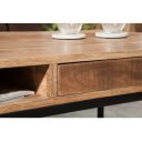 CRAFTER - II tömör mangófa dohányzóasztal